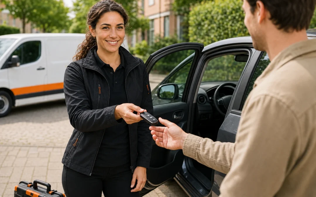 Auto op slot, sleutel binnen? Zo kom je erin