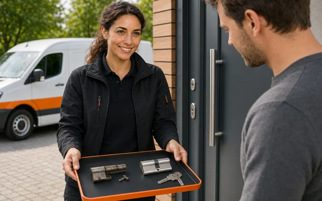 Slot draait rond zonder te openen: wat is er aan de hand?